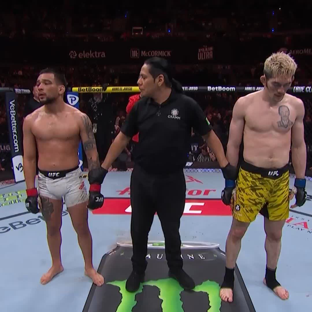 Two wins in 35 days 👏 𝙈𝙚𝙡𝙠 “𝐷𝑎𝑙𝑚𝑎𝑡𝑖𝑎𝑛” 𝘾𝙤𝙨𝙩𝙖 takes home the UD at #UFCMexico!