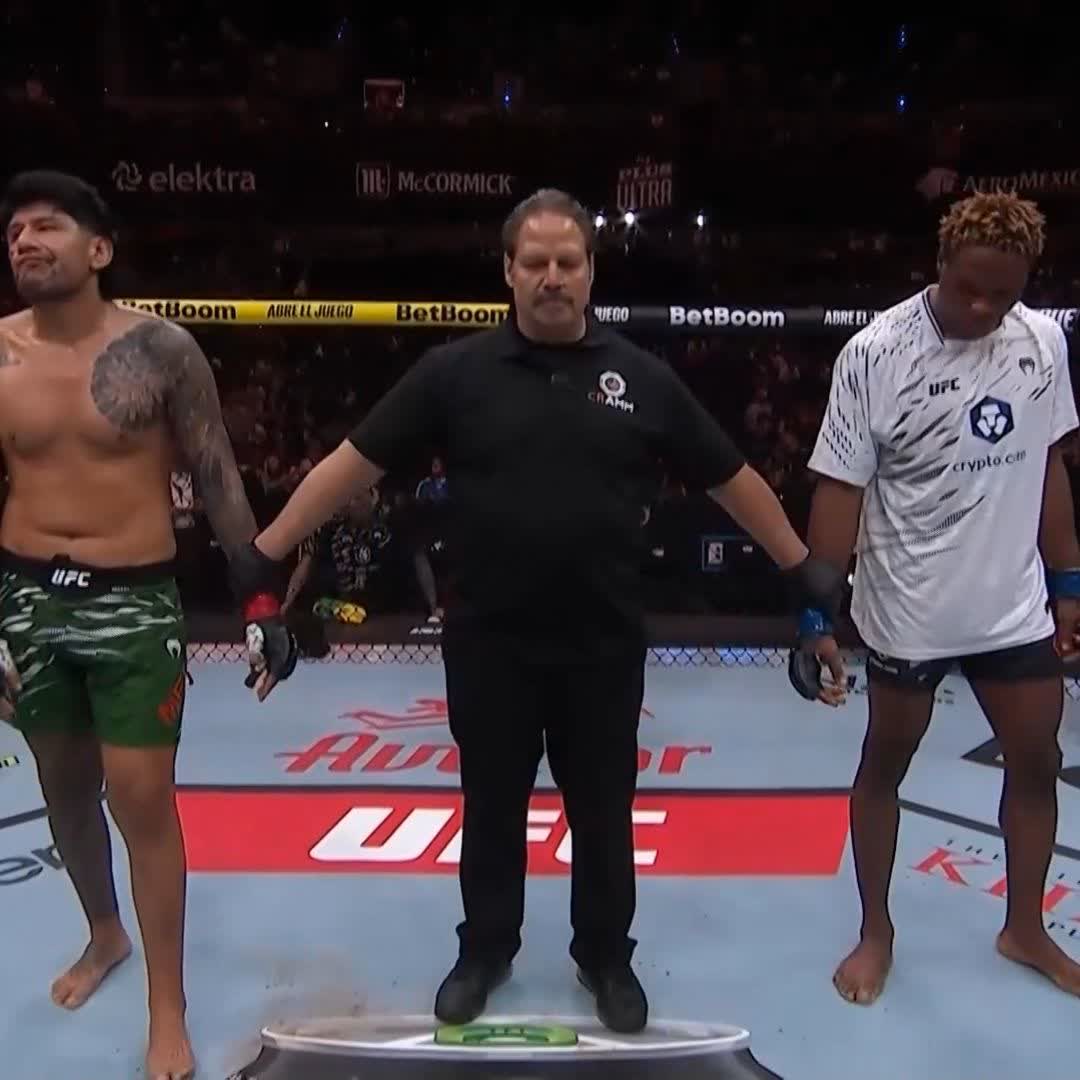 Es oficial, Gautier se lleva la victoria por nocaut #UFCMéxico