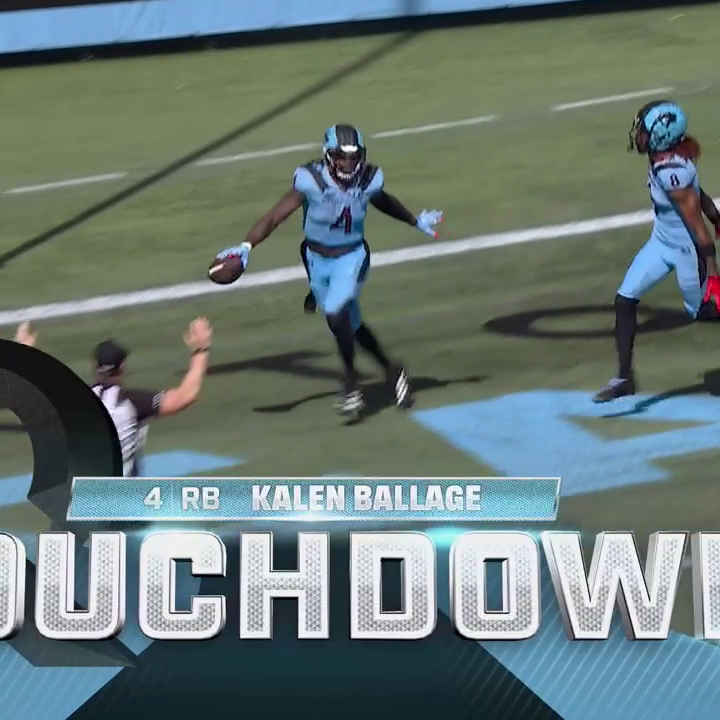 KALEN BALLAGE 77-YARD HOUSE CALL 😱 The longest run in UFL history 💰