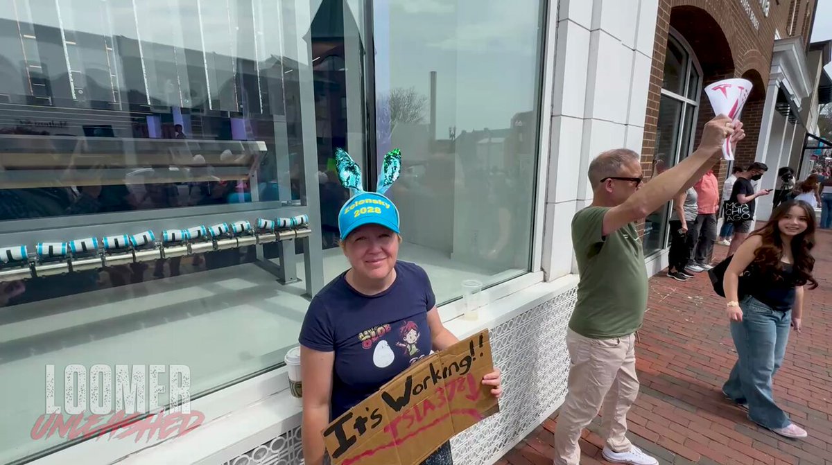 Today, an anti-Donald Trump and anti- Elon Musk protester was spotted wearing a “Zelenskyy 2028” hat at the Tesla TakeDown protest in Georgetown. Most attendees at this Georgetown event appeared to be coastal elite liberals. Perhaps the Left’s donors are beginning to accept the fact that if Jasmine Crockett is their strongest candidate for 2028, the Democrats might be facing a challenging future. Loomer Unleashed