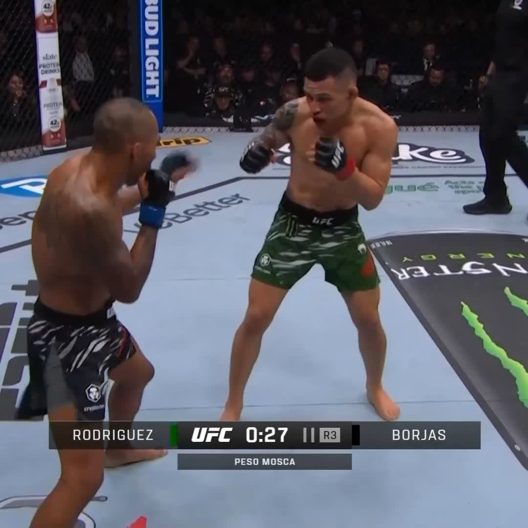 Otro cierre dramático 👊🏻 #UFCMéxico