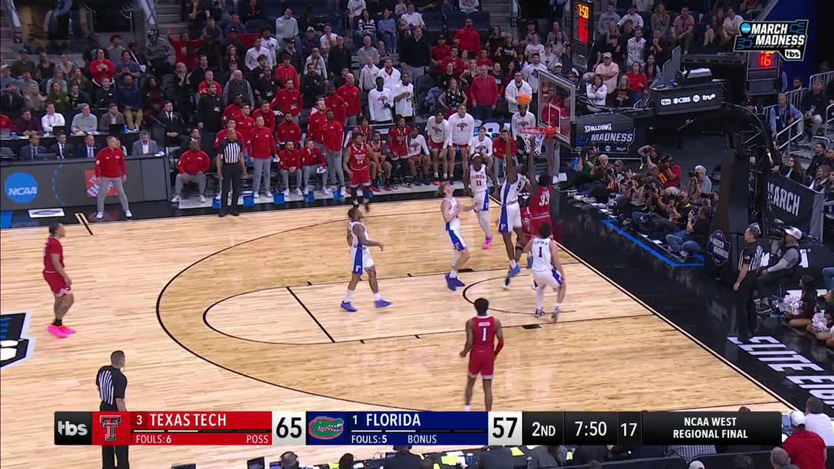 TEXAS TECH GOES ON A 12-2 RUN TO TAKE THE 10-POINT LEAD 😱
