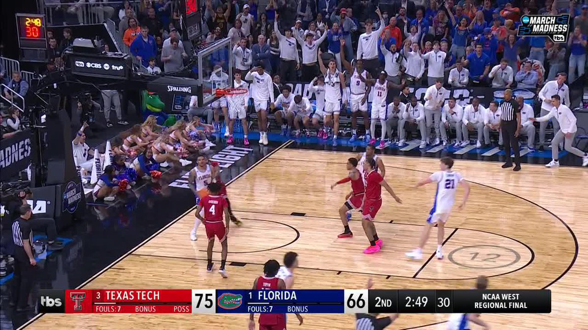 BIG SHOT FOR FLORIDA MAKES IT A 6-POINT GAME 🍿