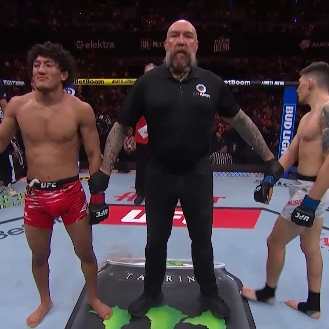 4 in a ROW 👏 Raul Rosas Jr. keeps his win streak alive with a UD at #UFCMexico!