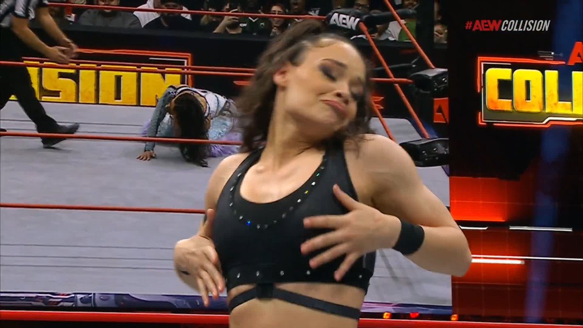 Robyn Renegade is here to make a STATEMENT tonight! Watch #AEWCollision LIVE on TNT + Max Mercedes Moné Varnado | Robyn Renegade