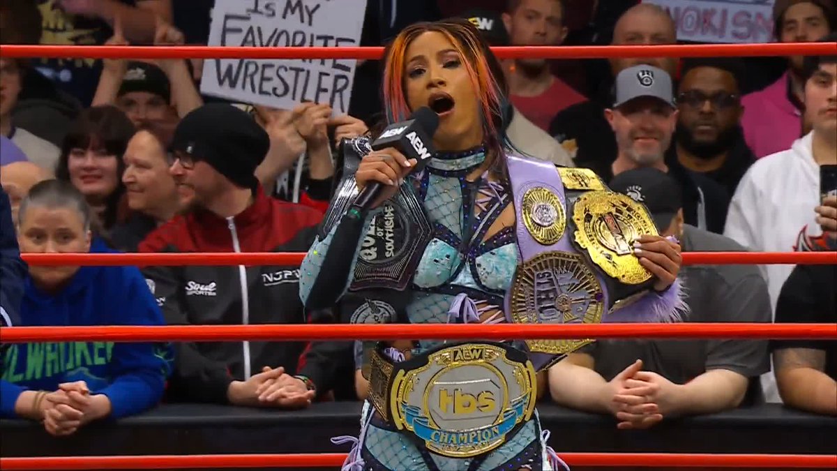 4-Belts Moné is out for more gold! Officially entering herself into the Owen Hart Cup! Watch #AEWCollision LIVE on TNT + Max Último Moné