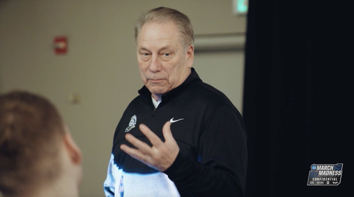 "All the years you've had in basketball - this is where it's at. This is even better than the NBA." Michigan State Men's Basketball coach Tom Izzo sends a message to his team before facing No. 1 overall seed Auburn for a trip to the Final Four tomorrow on CBS