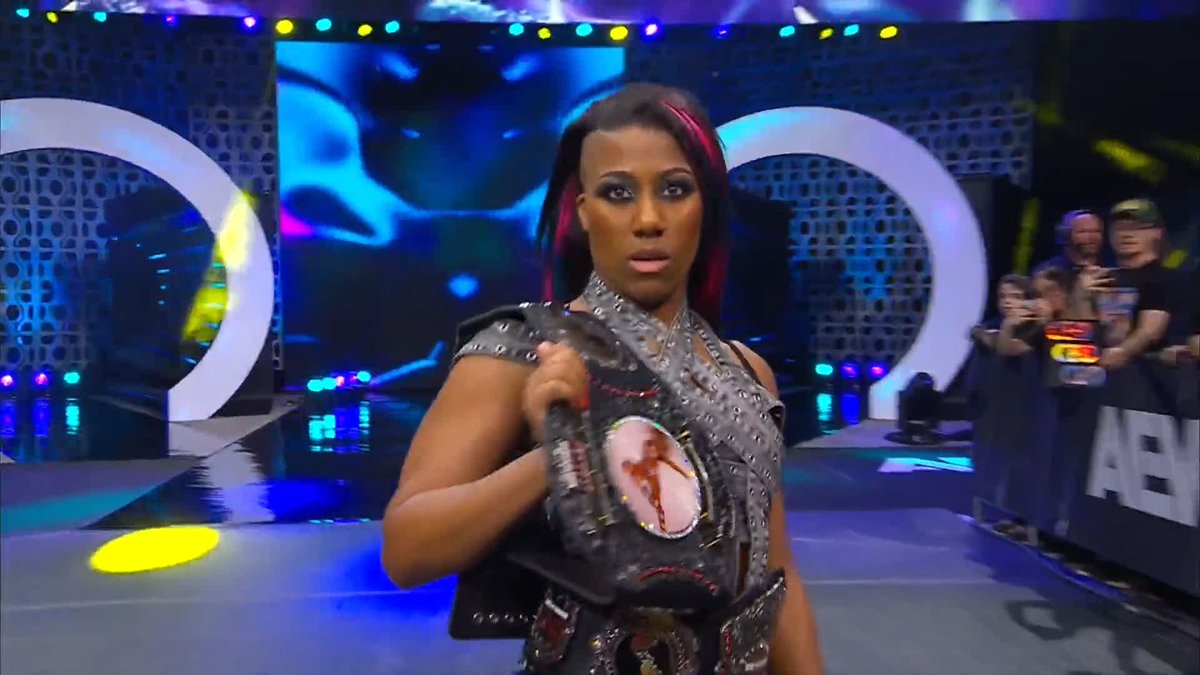 Mercedes has found herself some CHAMPIONSHIP company! Watch #AEWCollision LIVE on TNT + Max Último Moné | Athena is ROH & All Elite!