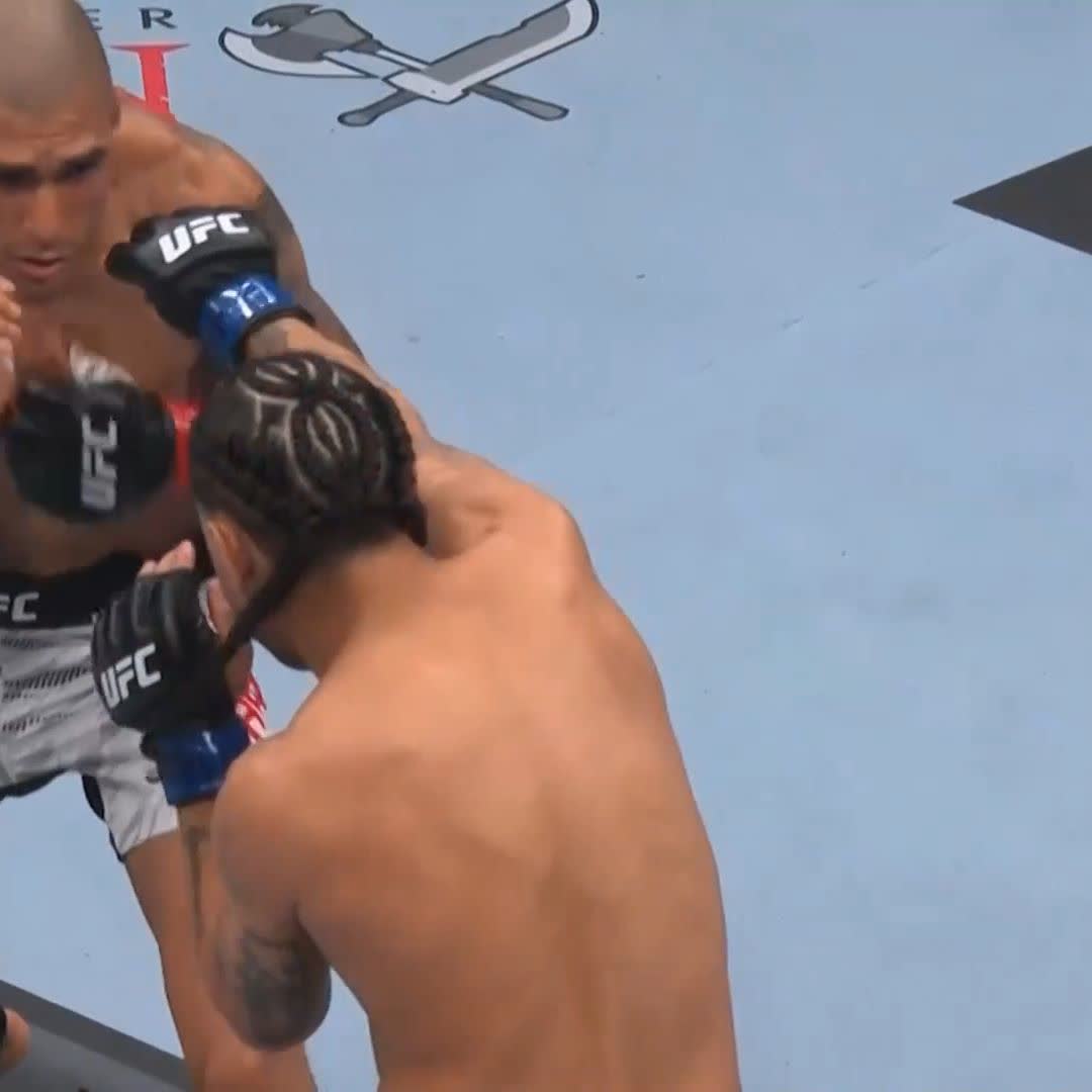 Final de ensueño para Edgar Cháirez ‼️ #UFCMéxico