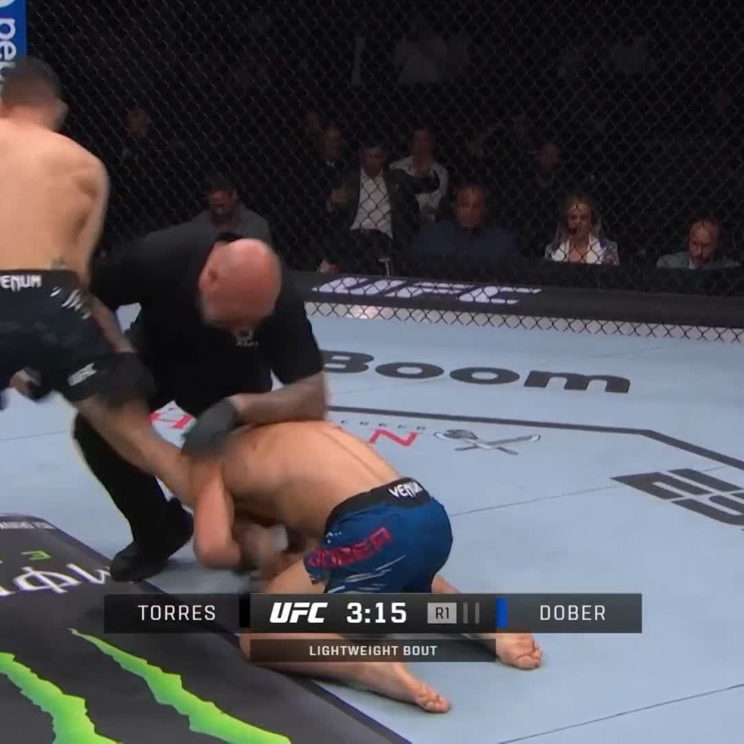 EL LOCO ENDS IT 😱 Manuel Torres with a HUGE TKO victory at #UFCMexico!