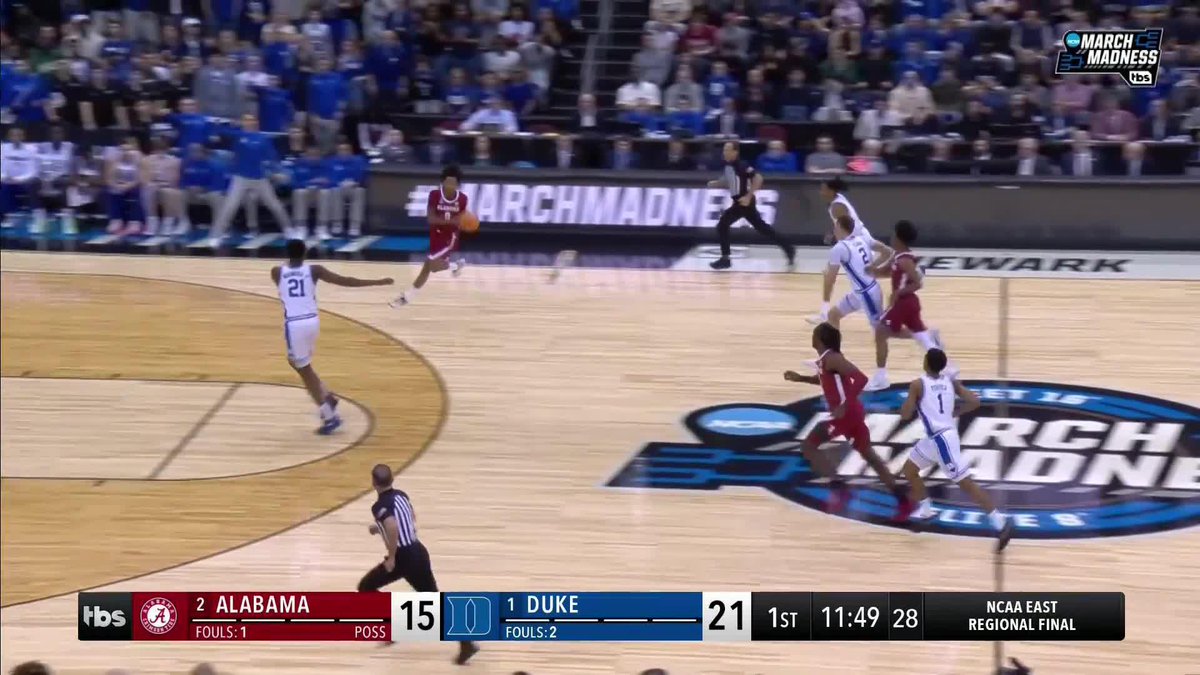 Defense ➡️ offense 💪 #MarchMadness Alabama Men’s Basketball