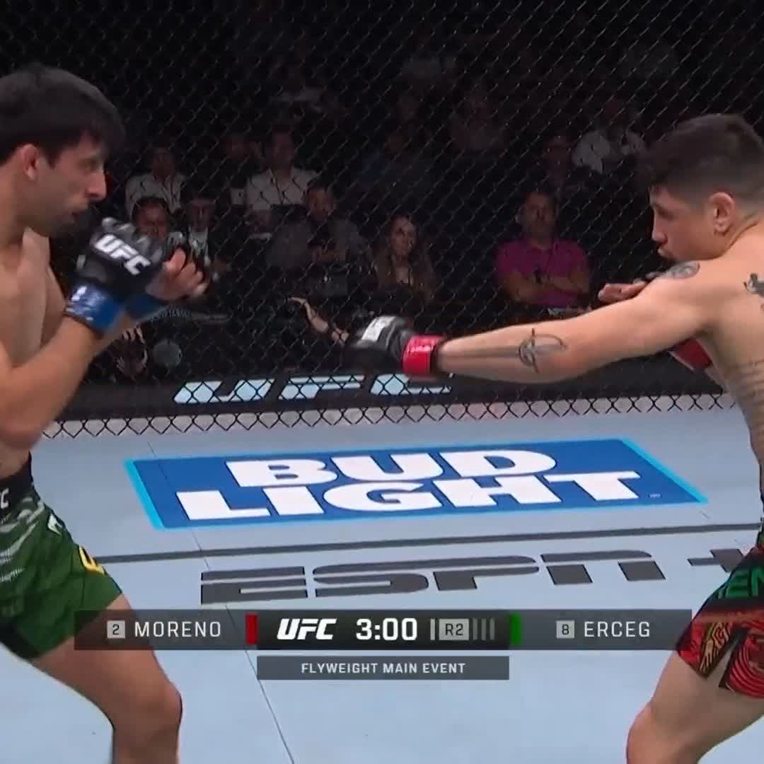 Main event is heating up 👀 #UFCMexico