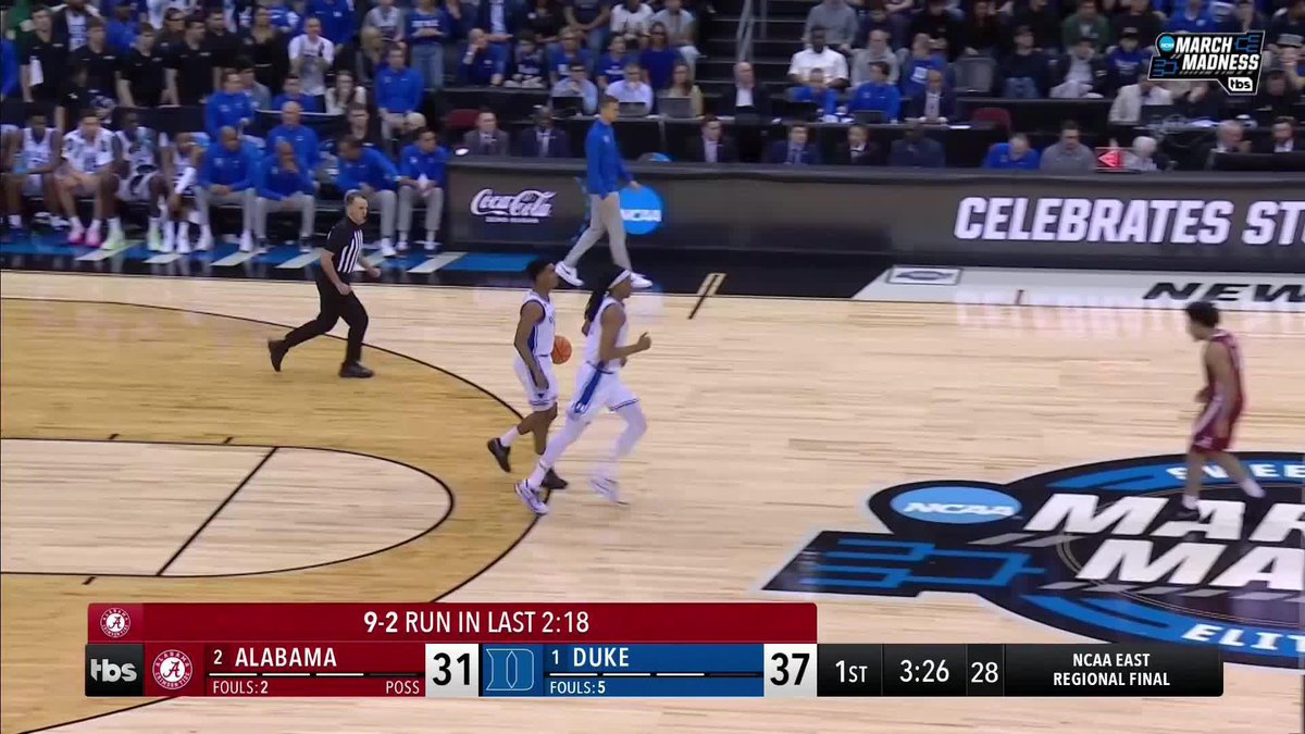 Nelson AGAIN 🔥 #MarchMadness Alabama Men’s Basketball