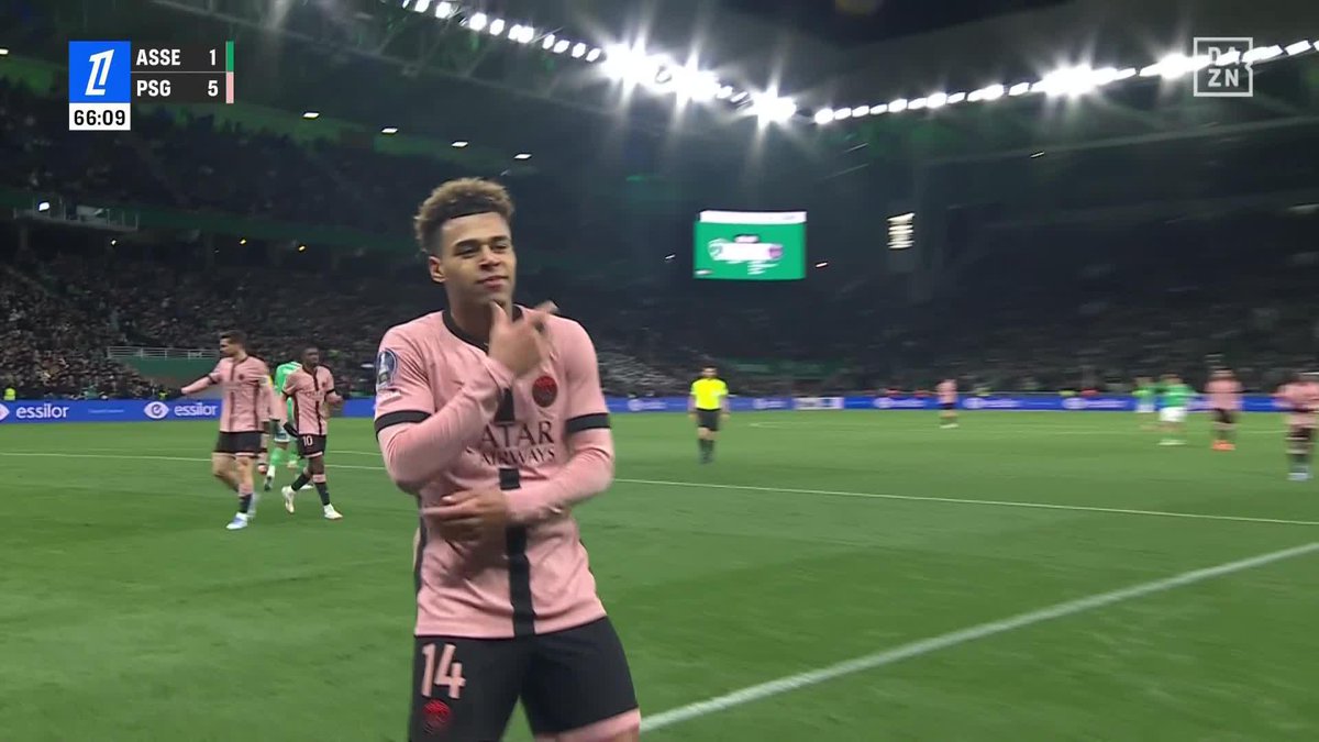 進化が止まらない フランス代表にも召集された #ドゥエ 今季初の1試合2ゴール⚽⚽ 🇫🇷リーグアン第27節 🆚サンテティエンヌ×ＰＳＧ 📺無料ハイライト配信中 視聴はこちら⏩ #Ligue1DAZN