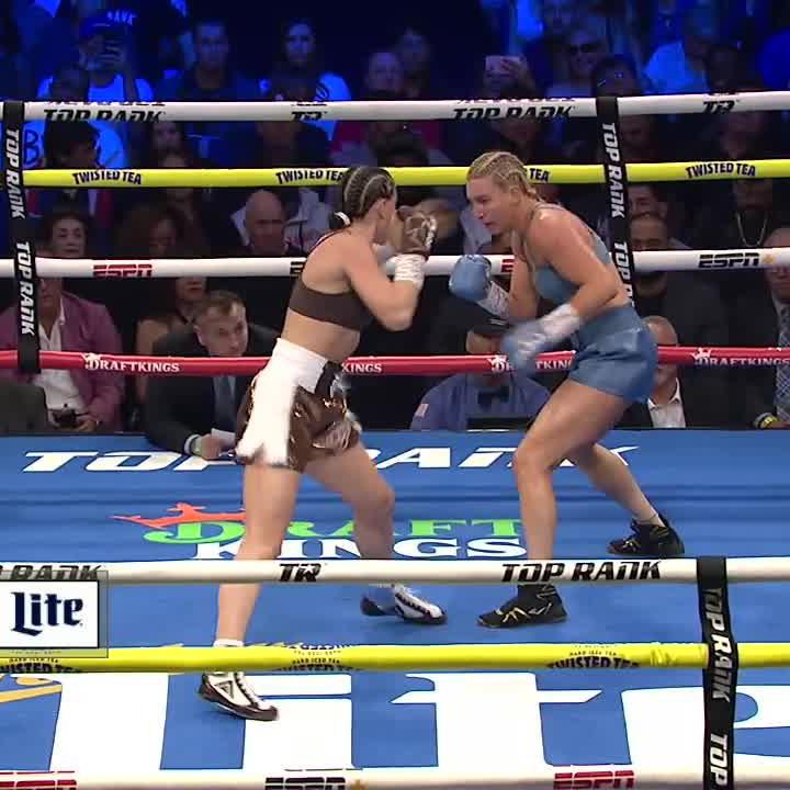 The champ is starting to put in work 👊