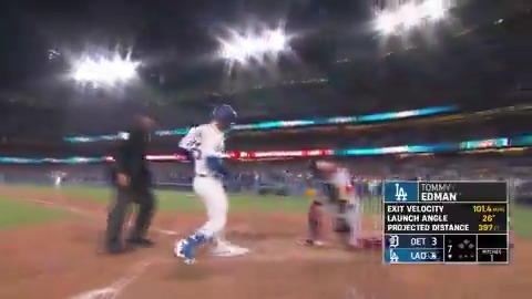 Tommy homers on the first pitch of the inning!