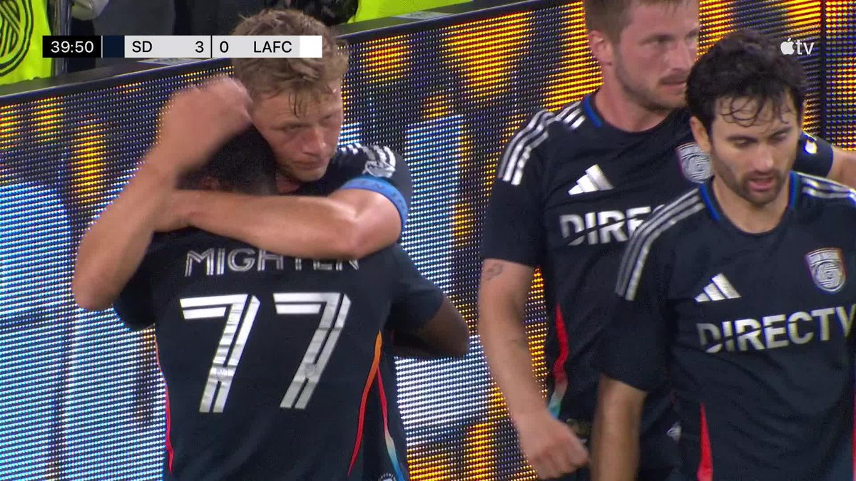 San Diego again! 🔁 Alex Mighten extends San Diego's lead to three.