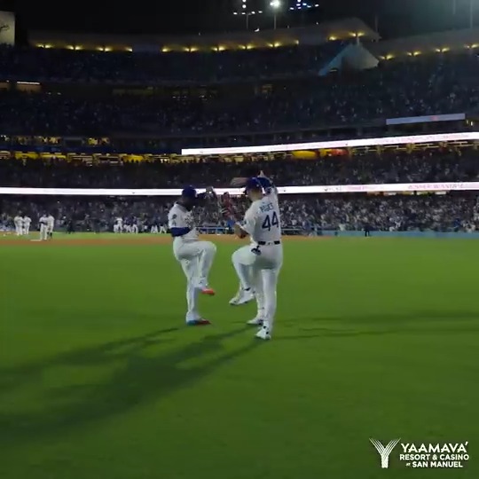 Victory formation! Dodgers x Yaamava' Resort & Casino