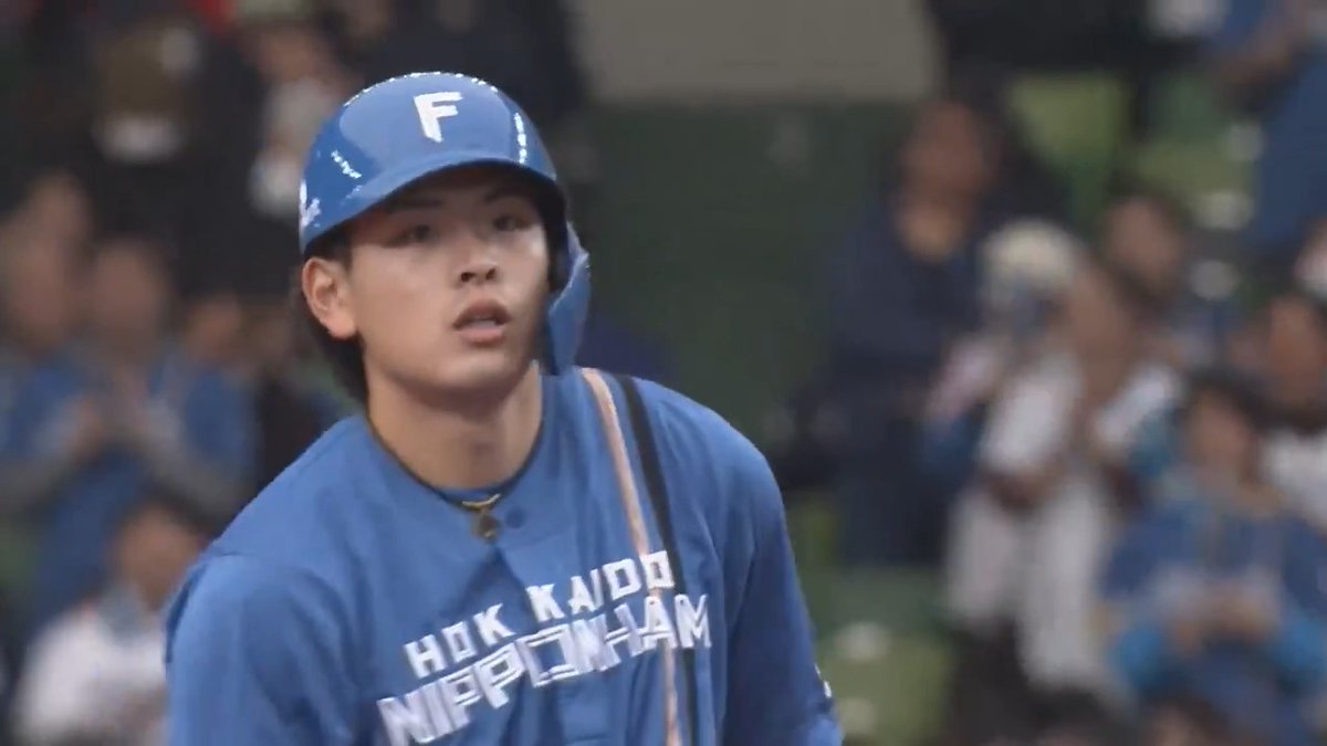 今日も先制‼️ 北海道日本ハム #野村佑希 選手のタイムリー2ベースヒット🔥 #lovefighters 👇開幕3連戦 無料ライブ配信！