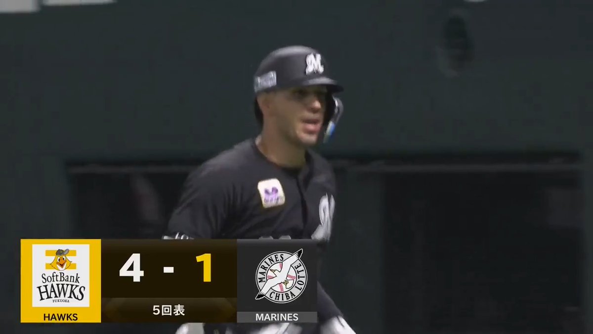 2試合連続弾💪 千葉ロッテ #ソト 選手の第2号ソロホームラン🌈 #chibalotte 👇開幕3連戦 無料ライブ配信！