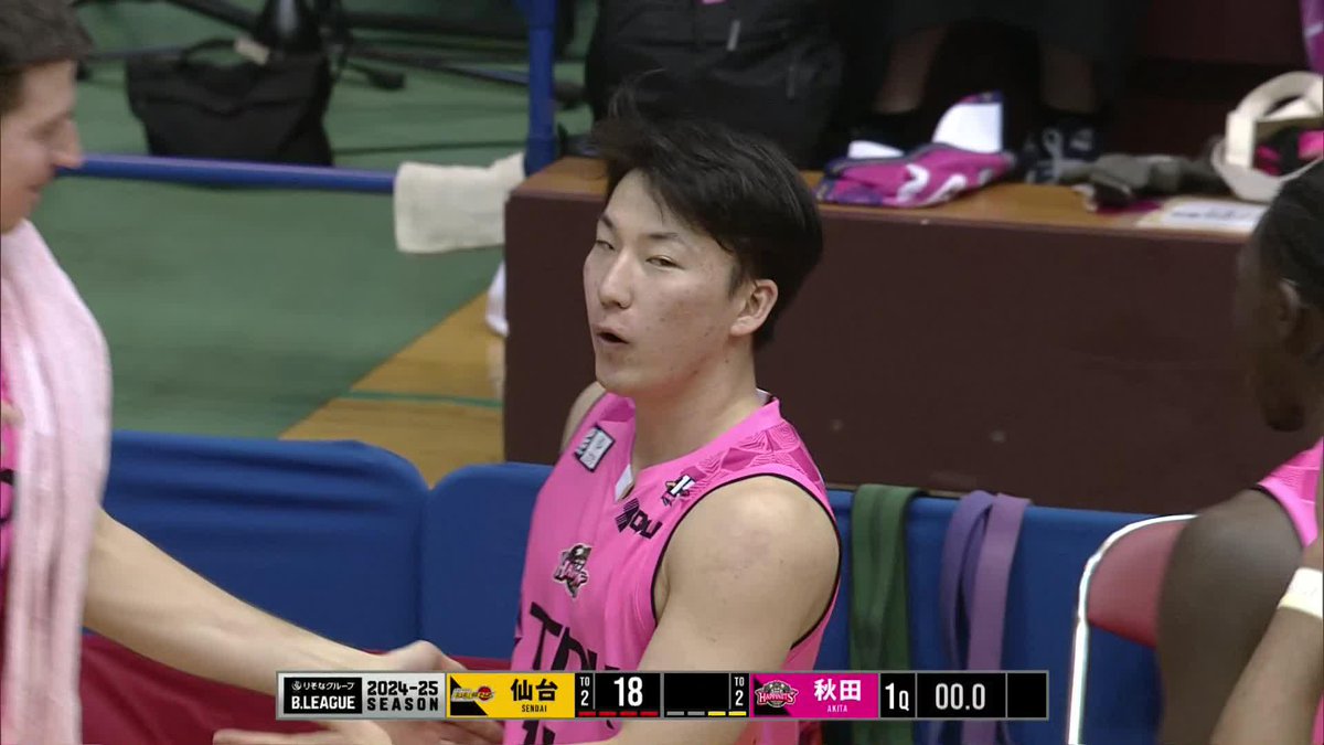 本人も思わず驚いちゃう😲 #11 熊谷のロングブザビスリーが決まり秋田がリード！ 熊谷航 kou kumagai 【公式】秋田ノーザンハピネッツ 📡バスケットLIVEで生配信中 #Bリーグ #りそなグループ