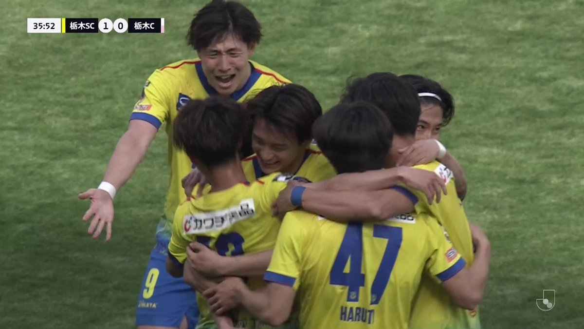 栃木ダービーを動かしたのは #栃木SC #五十嵐太陽 🎦 ゴール動画 🏆 明治安田Ｊ３リーグ 第7節 🆚 栃木SCvs栃木C 🔢 1-0 ⌚️ 36分 ⚽️ 五十嵐 太陽（栃木SC) #Ｊリーグ