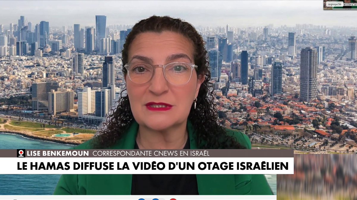Lise Benkemoun : «Dans cette vidéo, Elkana Bohbot est amaigri, il est très blanc et il supplie qu'on le libère. Il dit qu'il n'en peut plus et qu'il faut le libérer», dans #LaMatinaleWE