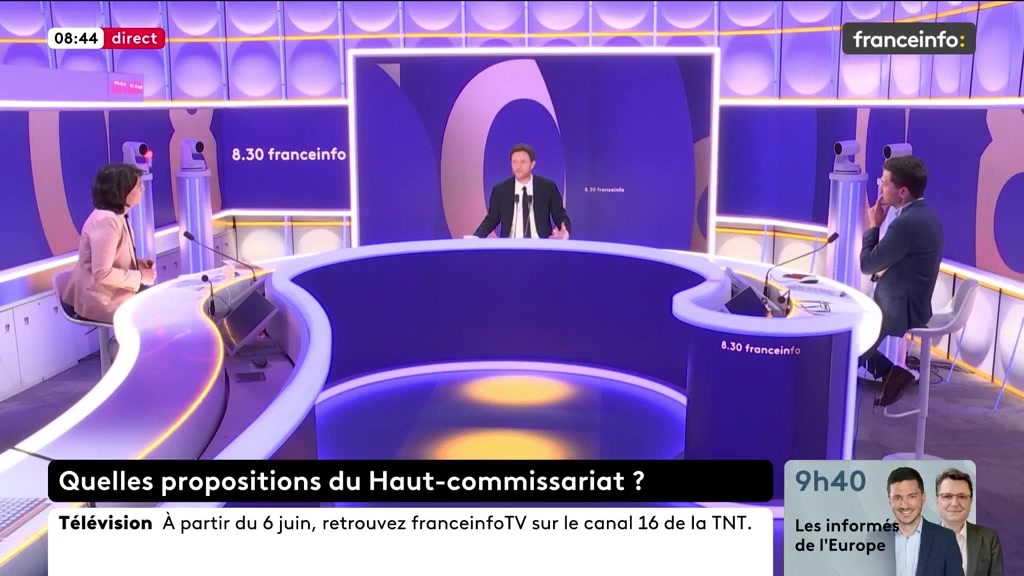 🔴 Haut-Commissariat au plan ➡️ "On ne va pas prendre des positions politiques, on va éclairer le débat", promet Clément Beaune. 🎙️#8h30franceinfo