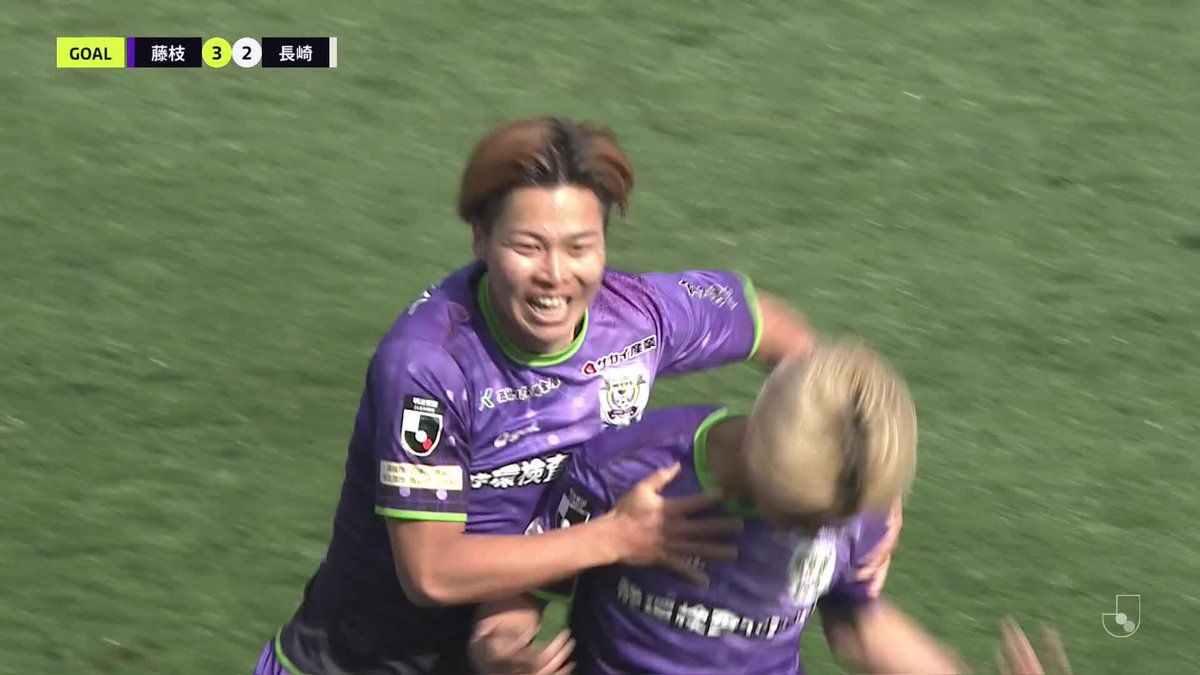 鮮やかな勝ち越し弾⚽️ 🎦 ゴール動画 🏆 明治安田Ｊ２リーグ 第7節 🆚 藤枝vs長崎 🔢 3-2 ⌚️ 61分 ⚽️ 浅倉 廉（藤枝) #Ｊリーグ