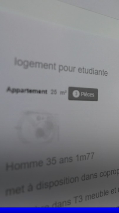 💬 "Certaines personnes que j'ai hébergées sont allées jusqu'au sexe" Les annonces de logement contre des faveurs sexuelles se multiplient sur Internet