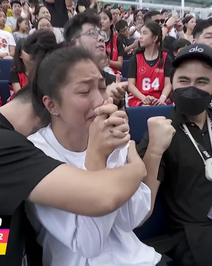 🥹 What it means! 🇵🇭 The Philippines claim victory against Mongolia in the Quarter-Final, despite losing star Camille Clarin to injury yesterday. #3x3Asia