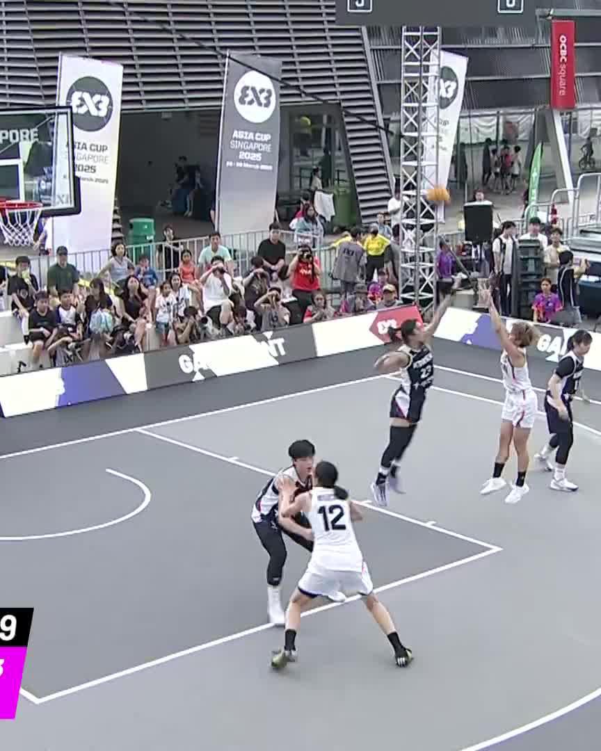 👀 They're FEELING IT! 💪 🇯🇵 Japan are headed to the Semi-Final! 🔥 #3x3Asia