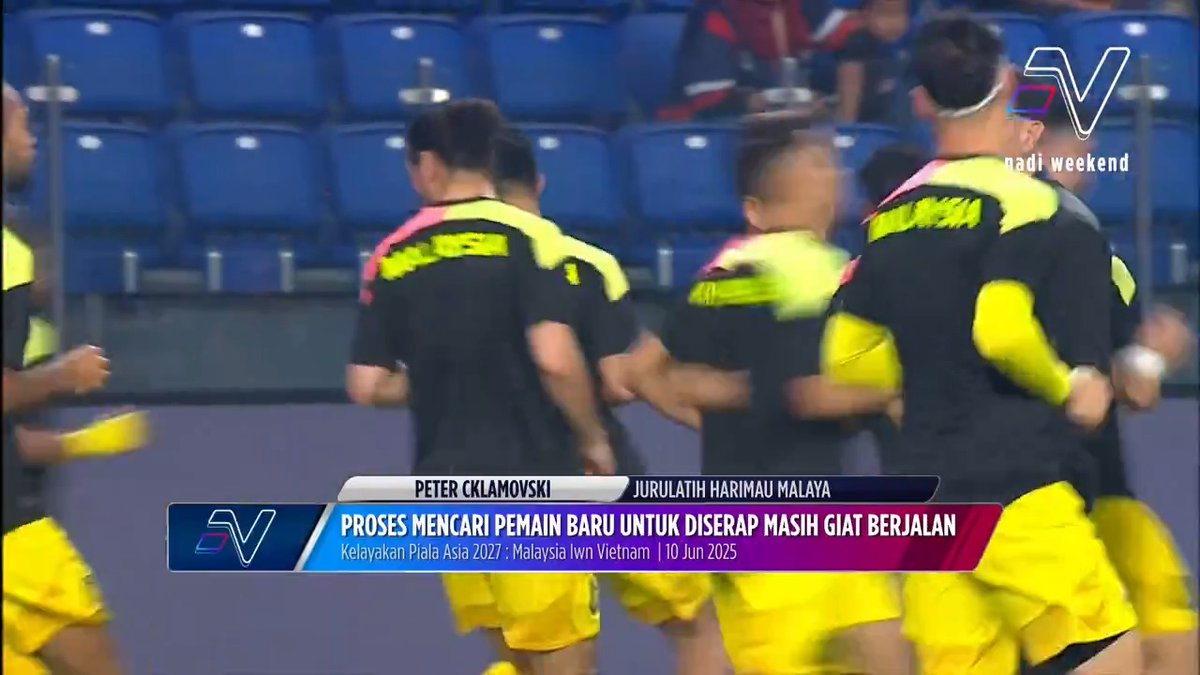 Harimau Malaya: Beberapa pemain tempatan yang sedang beraksi di luar kini dalam radar untuk dinilai sebelum diserap ke dalam Harimau Malaya! 🔥👍 #NadiWeekend #HarimauMalaya
