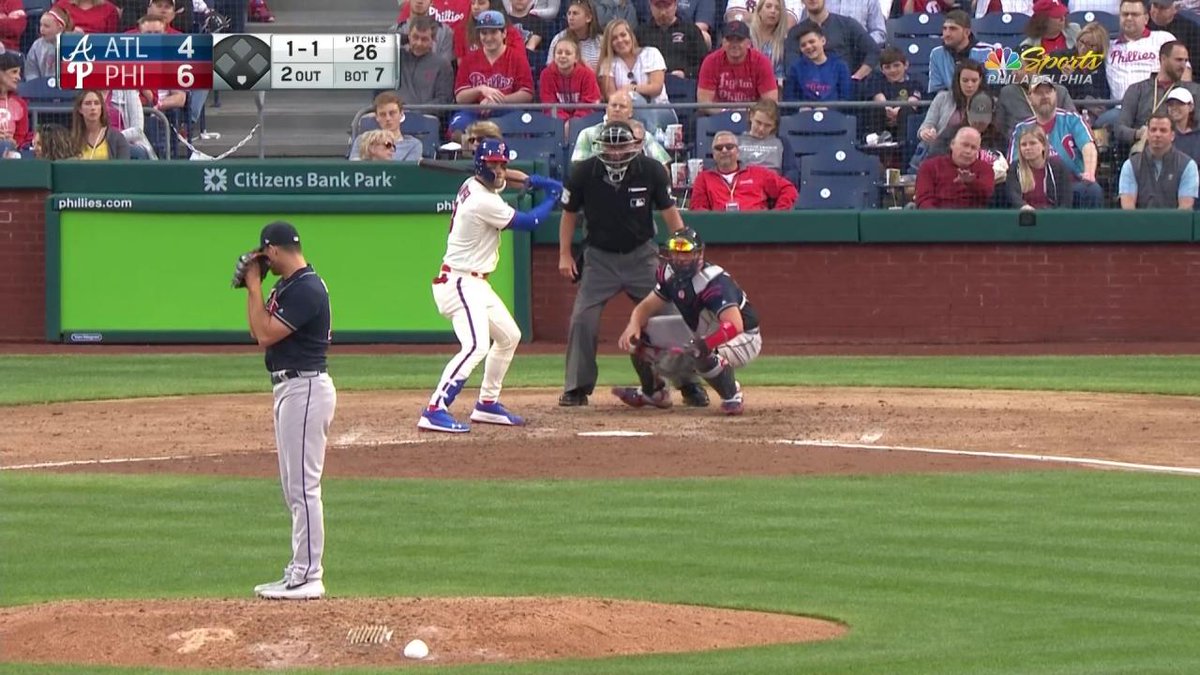 6 years ago today, Bryce Harper hits his first Home Run with the Phillies!