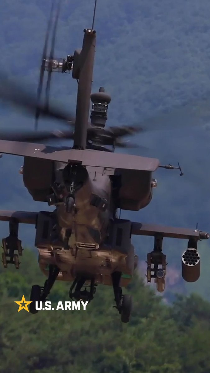 No matter the domain, we train to win. Watch these Apache helicopters in action during an aerial gunnery with 2nd Infantry Div.. 📽️ Sgt. Oscar Toscano