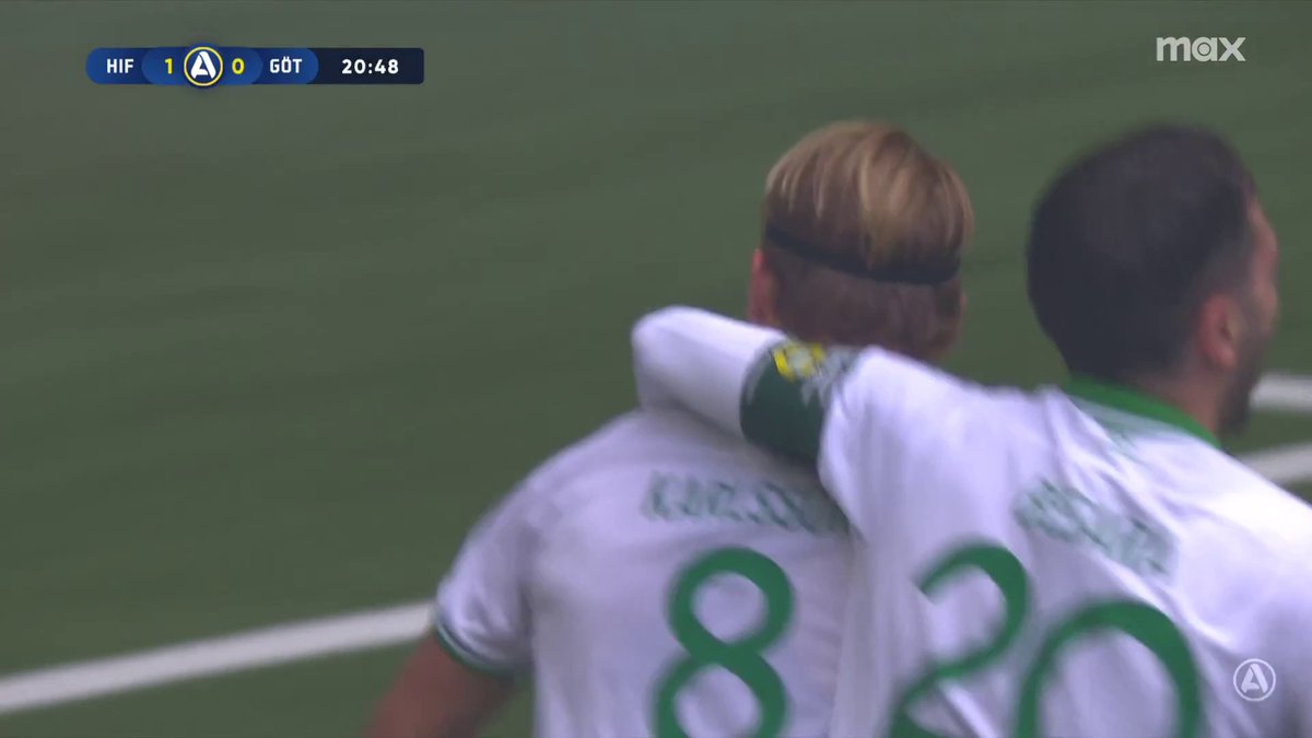 Markus Karlsson slår till! Hammarby leder med 1-0 🟢 📲 Se matchen på Max