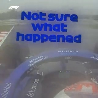 El día que Latifi se equivocó de donde doblar en Suzuka.