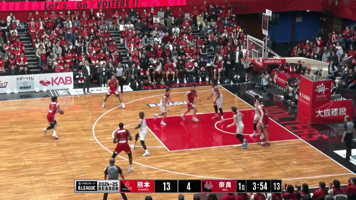 熊本を支える大黒柱、#44 ライトフットのダンク祭り🙌 B2プレーオフを争う奈良に大勝！！ Mitch Lightfoot 熊本ヴォルターズ 📡バスケットLIVEで見逃し視聴 #Bリーグ #りそなグループ