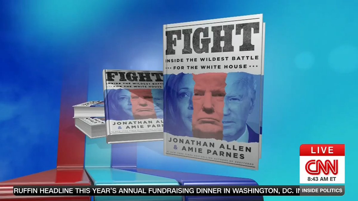 NEW: As the leaked Signal chat casts light on the dynamic between Vice President Vance and President Trump, Amie Parnes shares behind-the-scenes details from her new book "Fight" about how Trump chose Vance as his running mate. Manu Raju #InsidePolitics