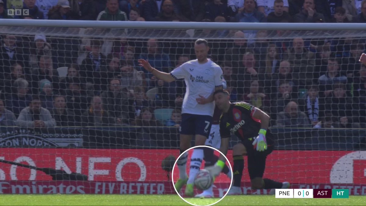 Joe Hart representing the goalkeeper's union! 🫡 What do you make of it? #BBCFootball #FACup