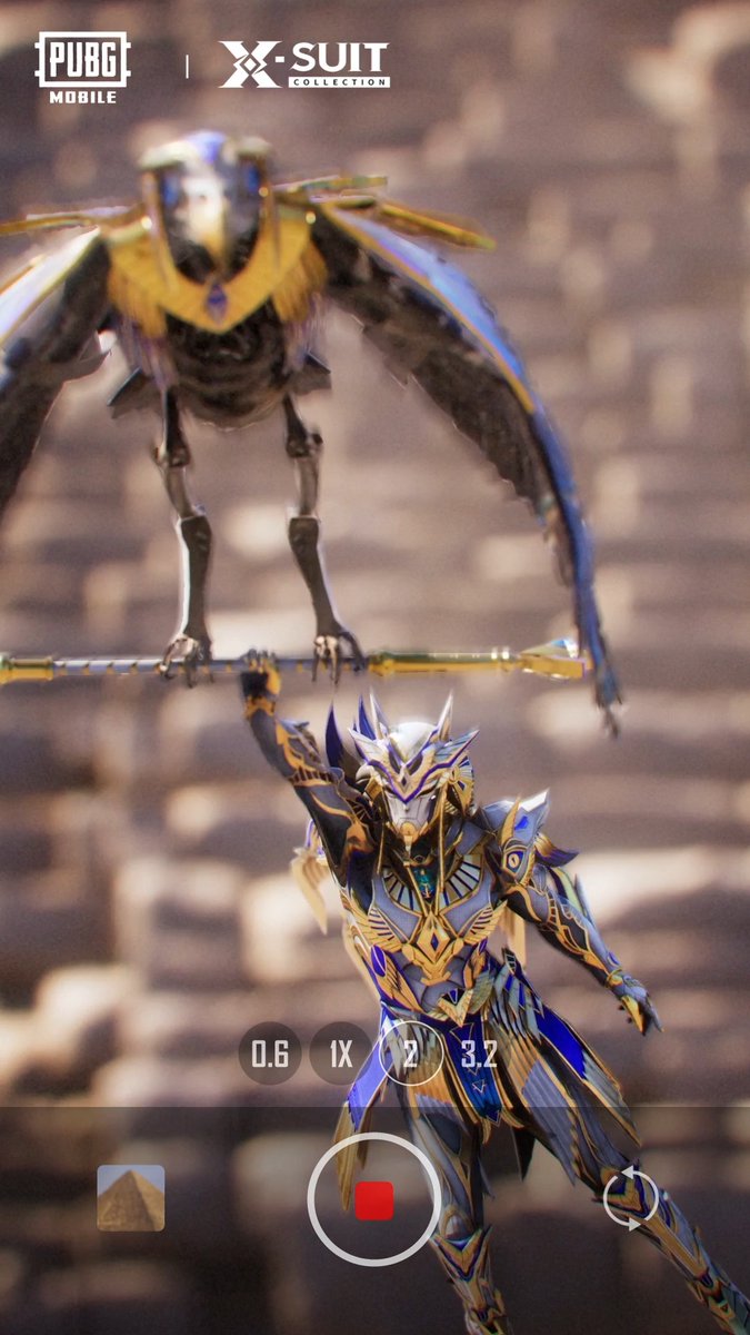 The Golden Pharaoh has awoken again. What new features will they bring? 📲 #PUBGMXsuitAnukhra370 #PUBGMXsuit370preheat #PUBGMSETS370