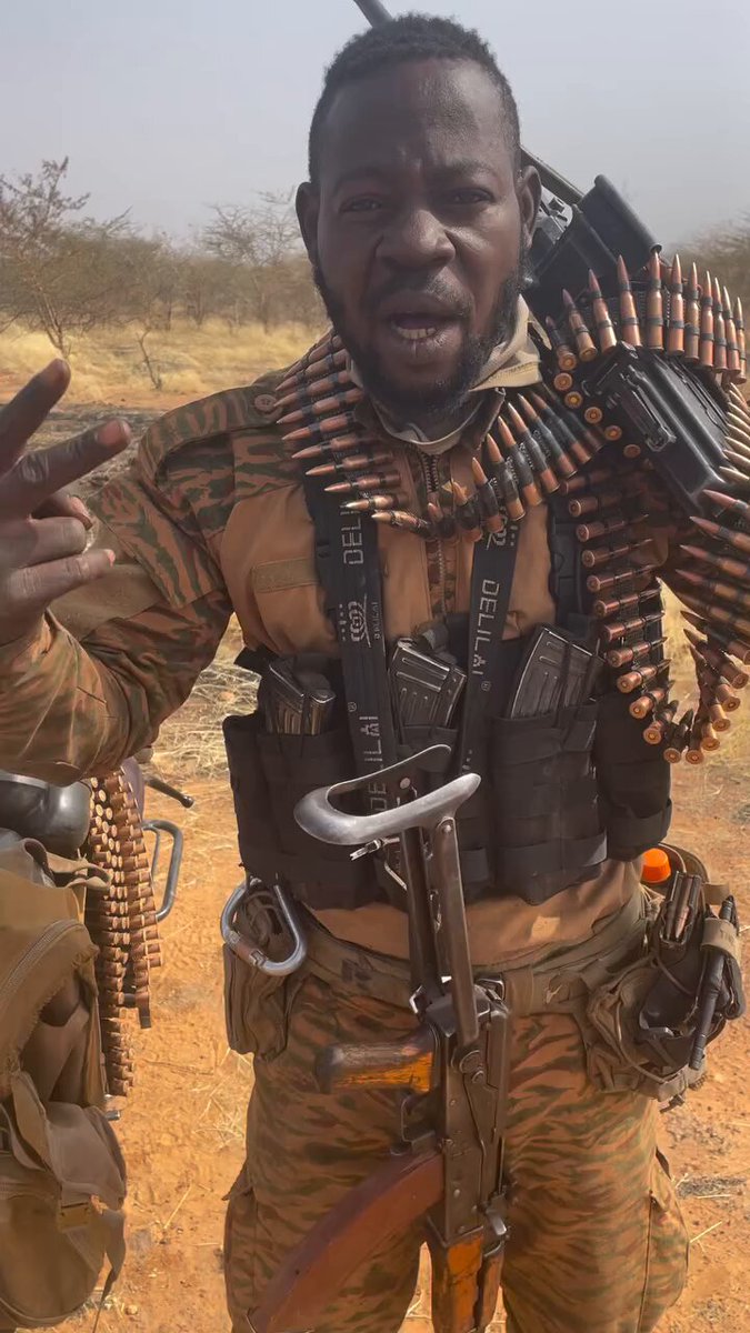 In Burkina Faso 🇧🇫 the soldiers are well prepared with high moral to take down any France and Western sponsored terrorists.