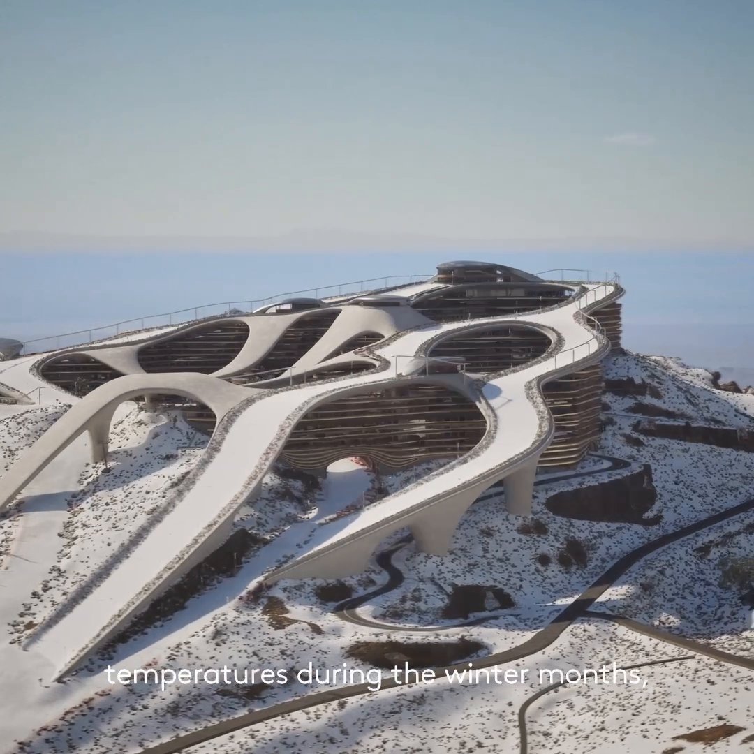 Year-round skiing in #SaudiArabia? That’s indeed possible in the very near future in NEOM’s own Ski Village of Trojena, which at 2,200m above sea level will become GCC's first outdoor #ski destination.