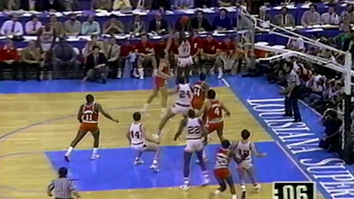 NATIONAL CHAMPS‼️ #OTD in 1987, Keith Smart's heroics sent Indiana Basketball to its fifth natty 🏆🏆🏆🏆🏆 #B1GMBBall