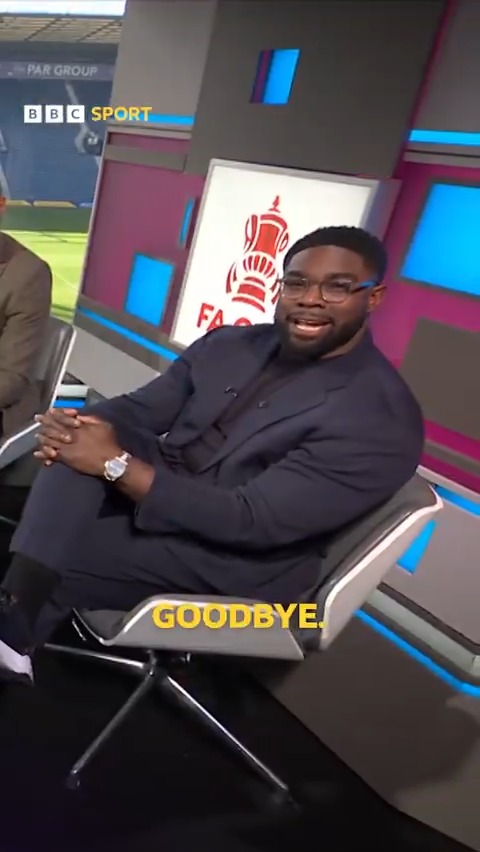 Mark Chapman 🔁 Micah Richards 😅😅 #FACup