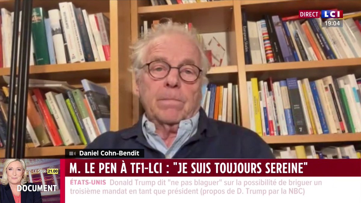 Procès de Marine Le Pen : "Ce n'est pas une décision politique" insiste Daniel Cohn-Bendit