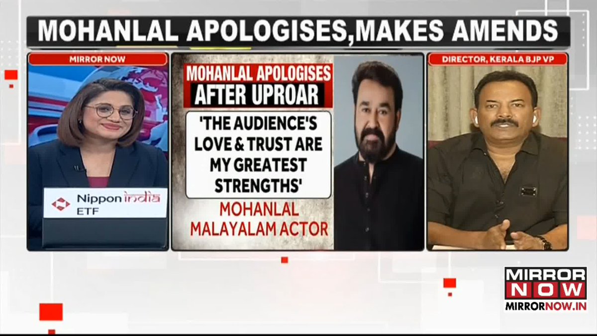 Mohanlal is an actor, whatever the director or writer says, actors just follow it: Major Ravi (Retd.) (Major Ravi), Filmmaker &amp; Director, BJP Kerala Vice President on #Empuraan row Go #BeyondTheHeadline with Sneha Koshy