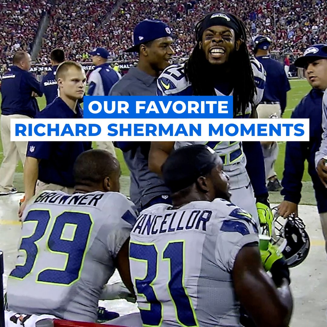 A Richard Sherman content dump for his birthday. HBD Sherm! 🗣️