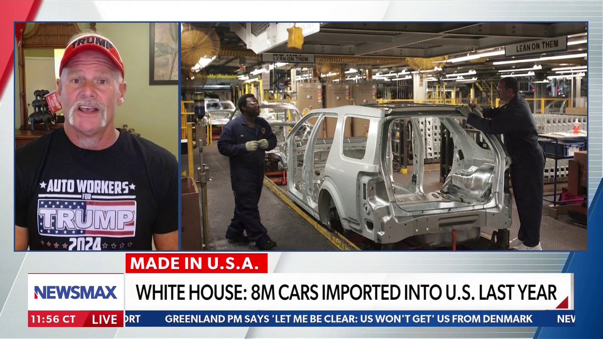 On Sunday’s “Sunday Agenda,” Brian Pannebecker, founder of Auto Workers for Trump 2024, explains what Trump's 25% auto tariffs will mean for American autoworkers.