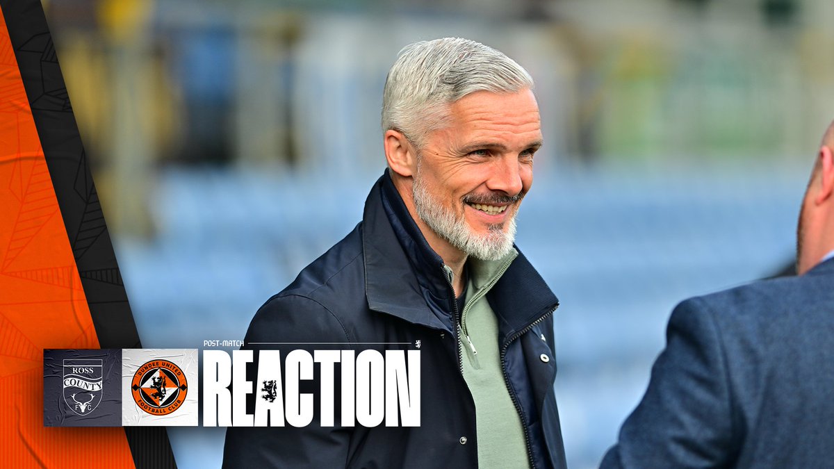 ▪️ Deserved victory ▪️ Defensive discipline key ▪️ Collective effort between players & supporters ▪️ Closing in on our target Post-match reaction from #DUFC Manager Jim Goodwin following this afternoon's William Hill Premiership triumph in Dingwall 👇🍿